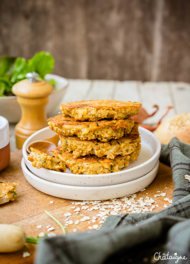 Galettes De Flocons D Avoine Aux L Gumes V G Tarienne