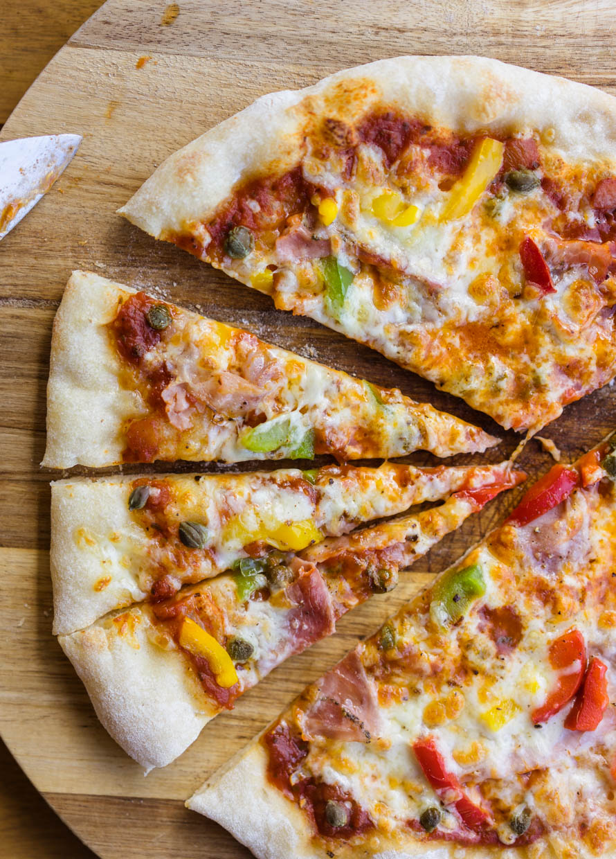 pizzas au feu de bois