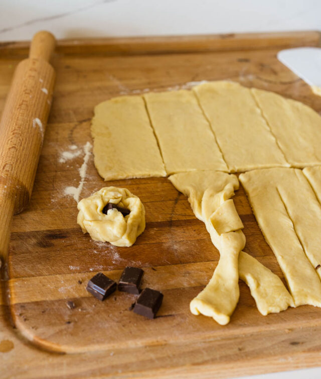 Brioches au chocolat [à déguster au coin du feu]