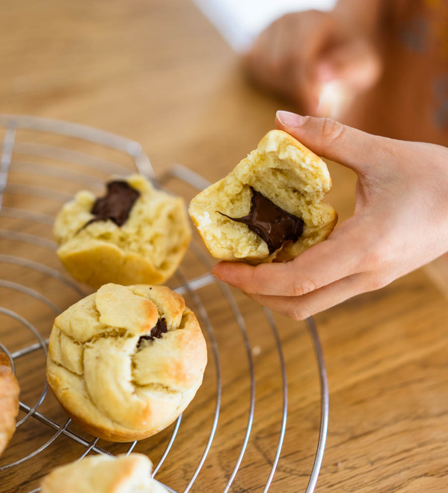 brioches au chocolat