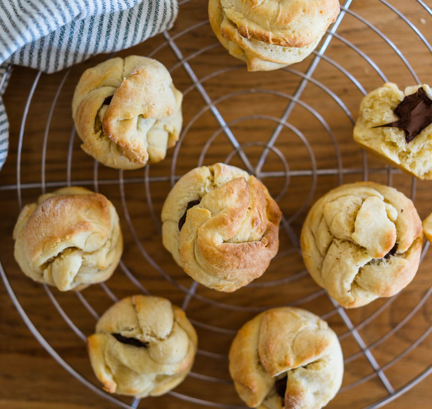 brioches au chocolat