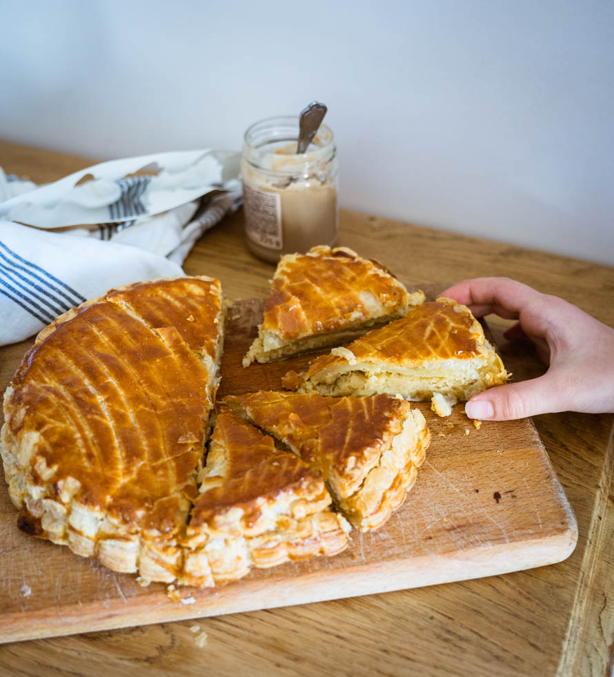 Galette des rois au pralin